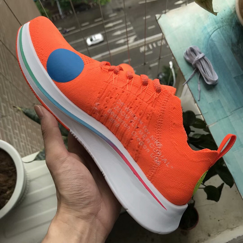 Off-White x Nike Zoom Fly Mercurial Flyknit Orange(98% Authentic quality)